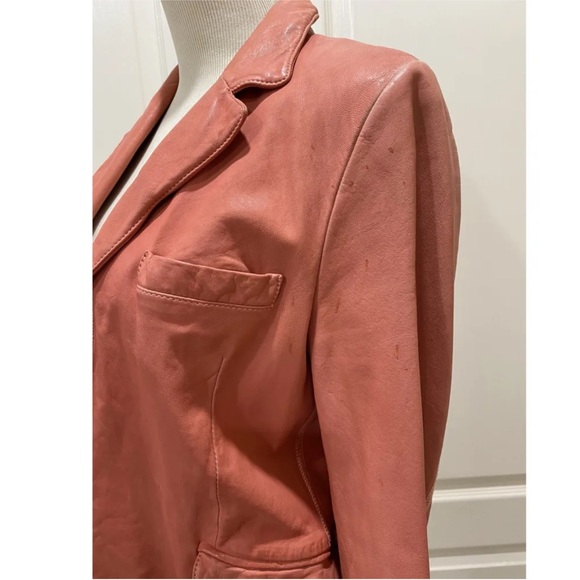 Vintage Marni Shrunken Laundered Leather Jacket - Picture 6 of 8